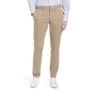 Nordstrom Slim Fit CoolMax® Flat Front Performance Chinos - Size 31x30